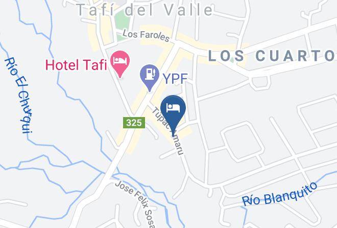 Tafi Del Valle - Habitaciones El Angel Maps