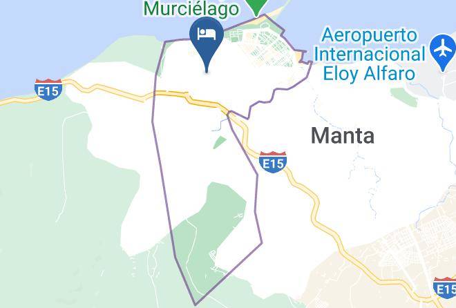 Manta - Habitaciones El Naufrago Maps