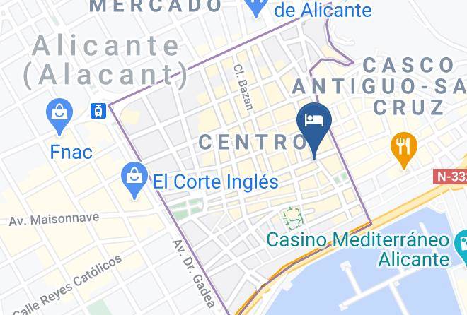 Alicante - Habitaciones Engel Maps