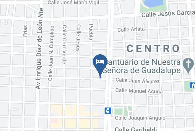 Guadalajara - Habitaciones Juan Alvarez Maps