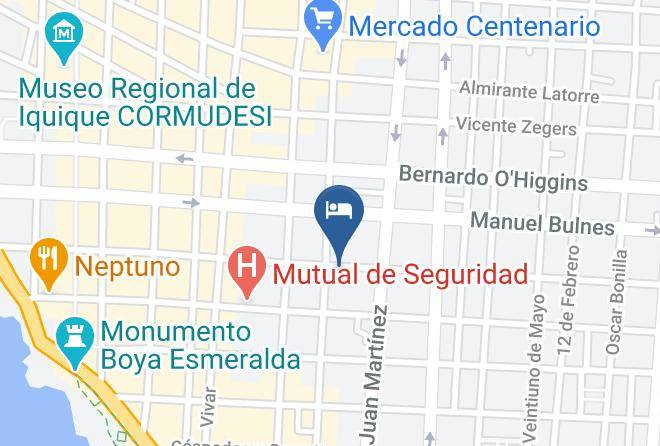 Iquique Province - Habitaciones Marina Maps