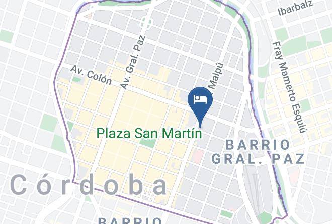 Cordoba - Habitaciones Privadas Maipu Pleno Centro Maps