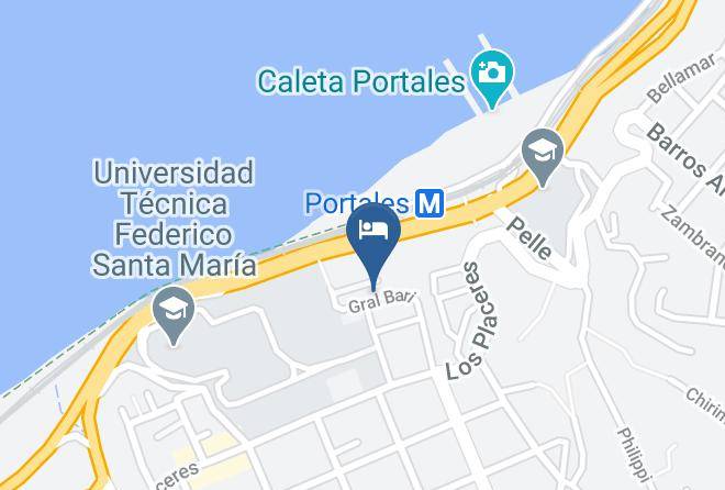 Valparaiso Province - Habitaciones Valparaiso Maps