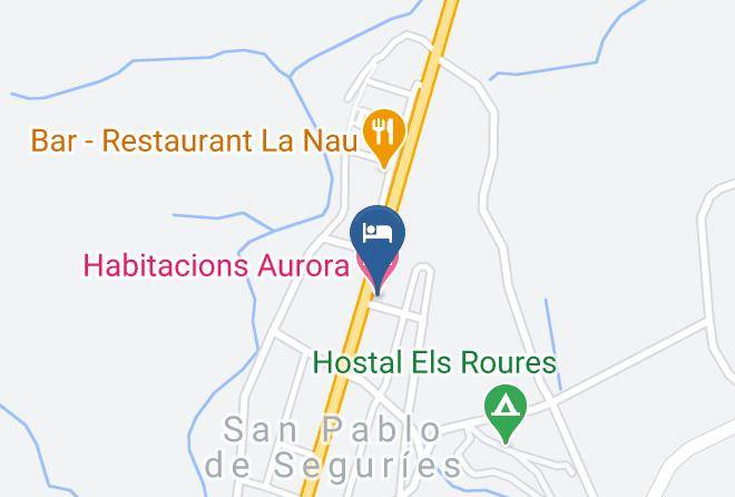 Girona - Habitacions Aurora Maps