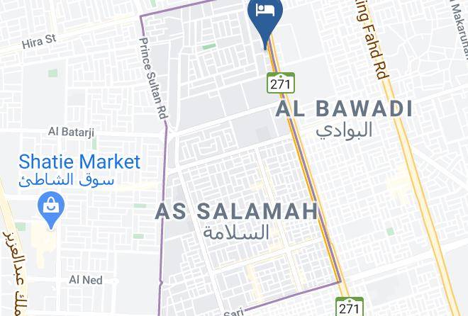 Jeddah - Habitat Hotel All Suites Maps