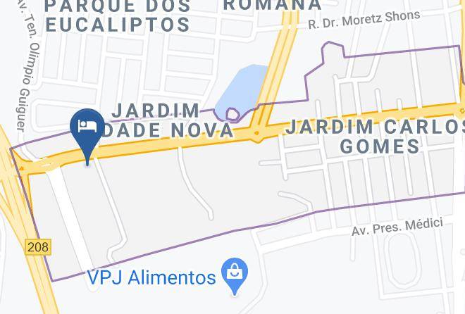 Piracununga - Habitat Hotel De Pirassununga Maps