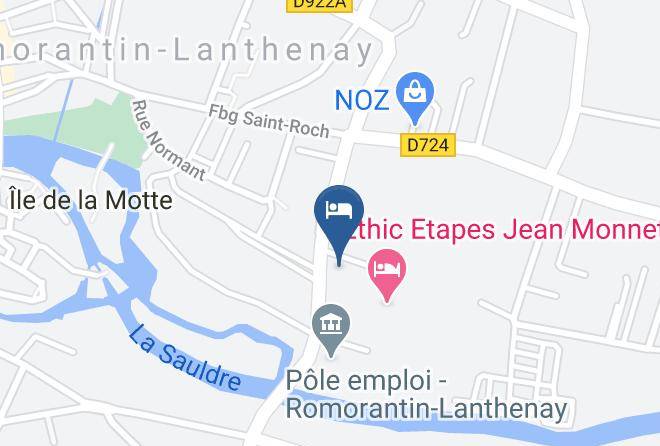 Loir Et Cher - Habitat Jeunes Sologne Maps