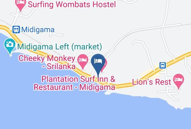 Galle - Habitat Midigama Maps