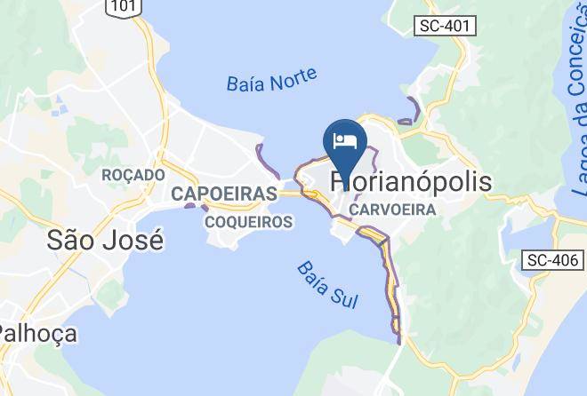 Florianopolis - Habitat Urbano Apto 02 Diomicio Maps