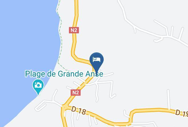 Deshaies - Habitation Grande Anse Maps