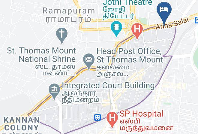 Chennai - Hablis A Business Hotel In Chennai Maps