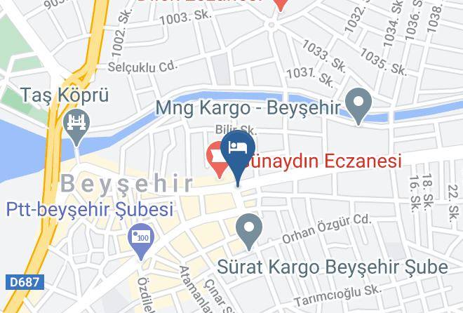 Beysehir - Hacerler Otel Maps