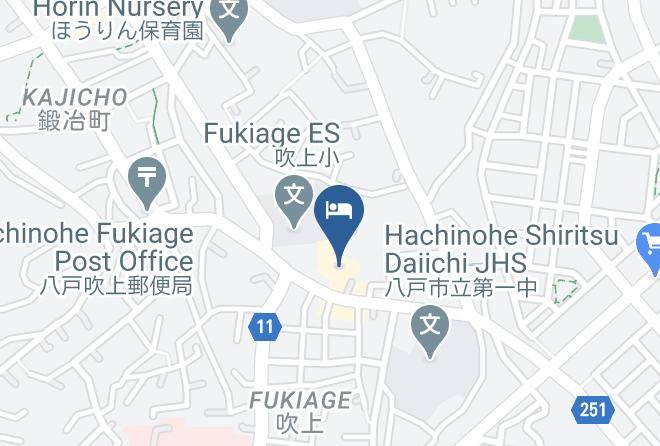 Hachinohe City - Hachinohe Park Hotel Maps