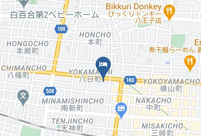 Hachioji Sky Hotel Map