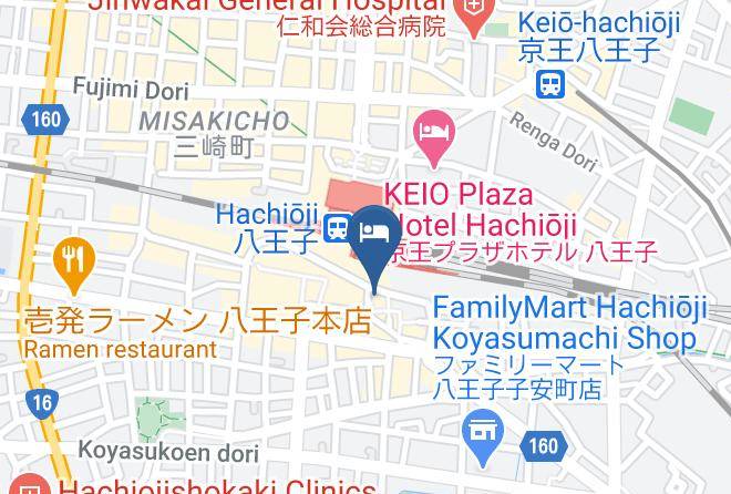 Hachioji City - Hachioji Urban Hotel Maps