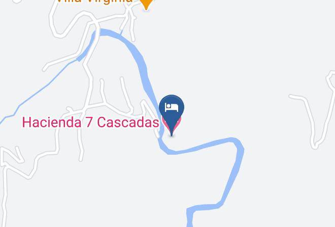 Oropeza - Hacienda 7 Cascadas Maps