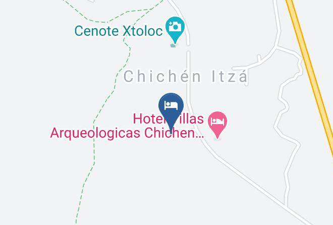 Tinum - Hacienda Chichen Resort Maps