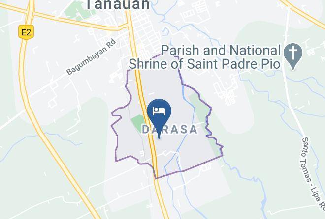 Batangas - Hacienda Darasa Garden Resort Hotel Maps