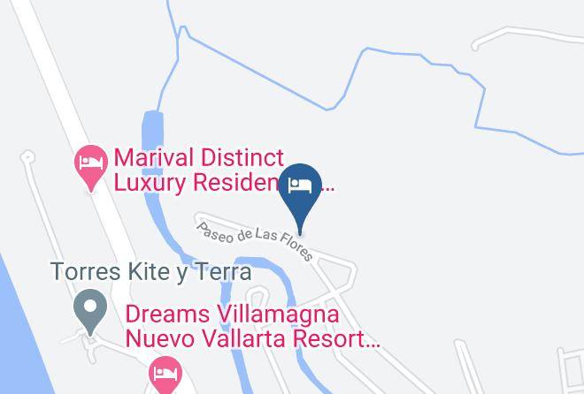 Bahia De Banderas - Hacienda De Los Milagros Maps