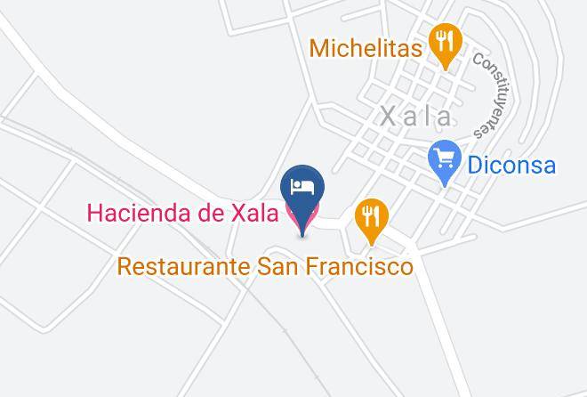 Axapusco - Hacienda De Xala Maps