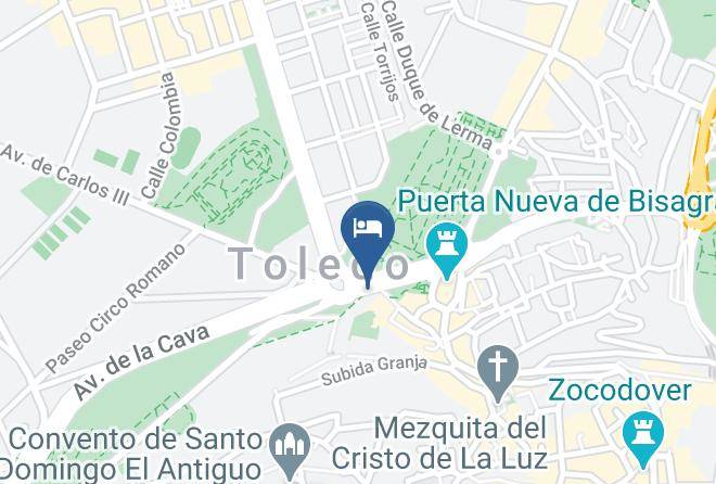 Toledo - Hacienda Del Cardenal Maps