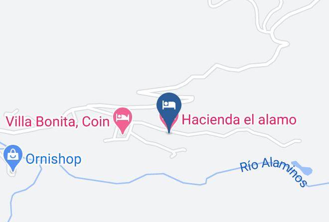 Malaga - Hacienda El Alamo Maps