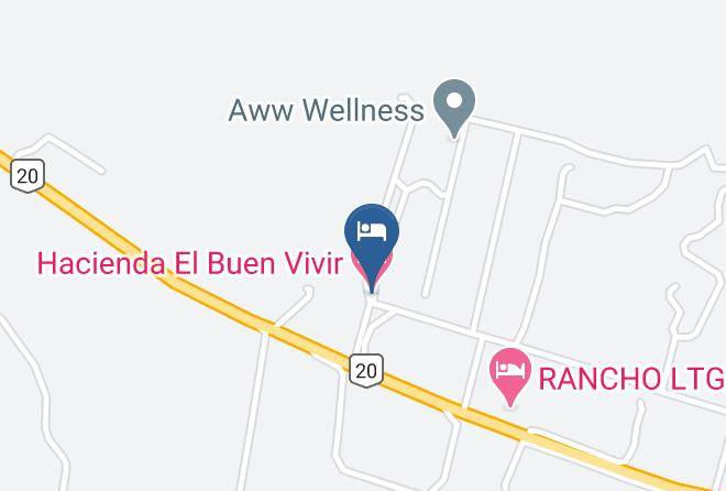 Arteaga - Hacienda El Buen Vivir Maps