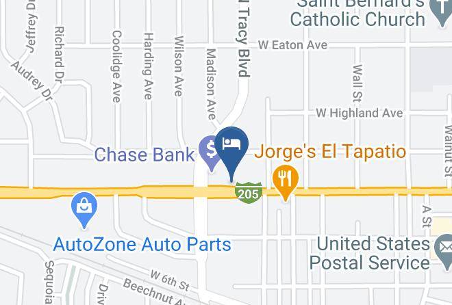 San Joaquin - Hacienda Inn Maps