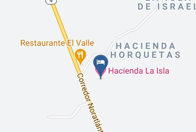 Sarapiqui - Hacienda La Isla Maps