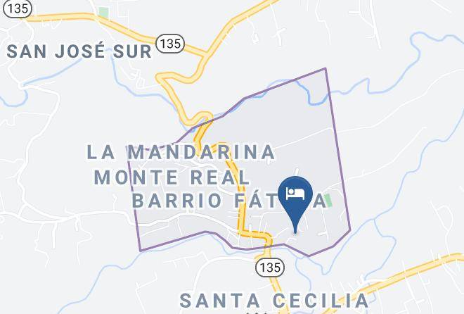 Atenas - Hacienda La Jacaranda Maps