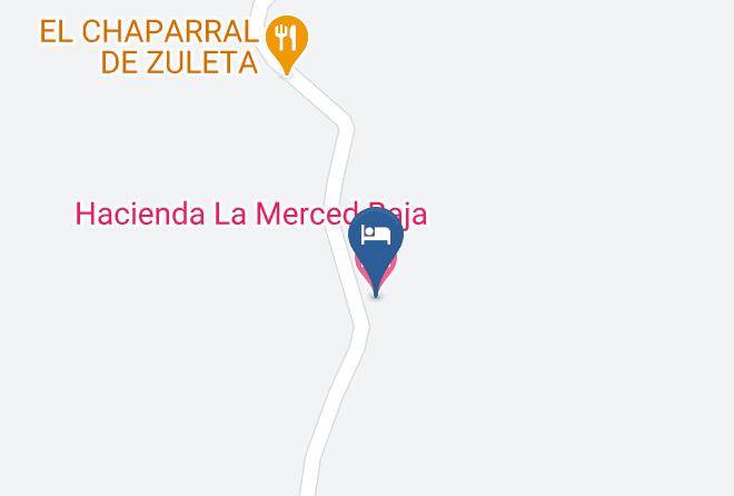 Ibarra - Hacienda La Merced Baja Maps