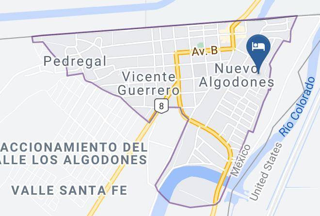 Mexicali - Hacienda Los Algodones Maps