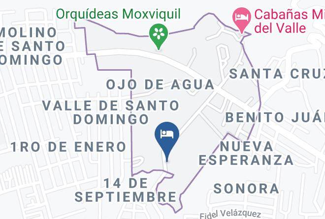 San Cristobal De Las Casas - Hacienda Molino Santo Domingo Maps