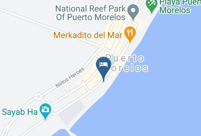 Puerto Morelos - Hacienda Morelos Maps