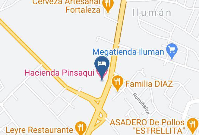 Otavalo - Hacienda Pinsaqui Maps