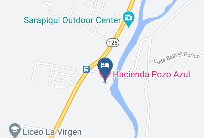 Sarapiqui - Hacienda Pozo Azul Maps