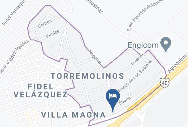 Ramos Arizpe - Hacienda Real Maps