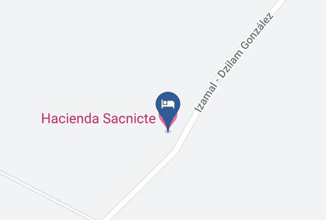 Izamal - Hacienda Sacnicte Maps