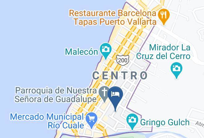 Puerto Vallarta - Hacienda San Angel Maps