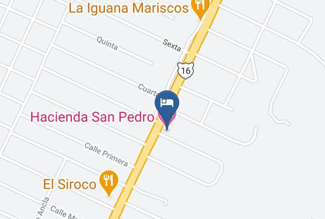Chihuahua - Hacienda San Pedro Motel Maps
