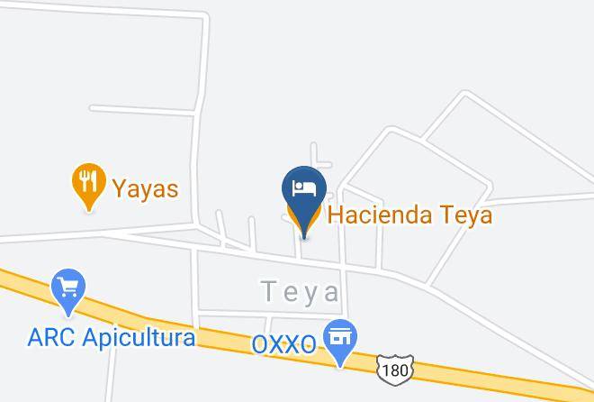 Kanasin Municipality - Hacienda Teya Maps
