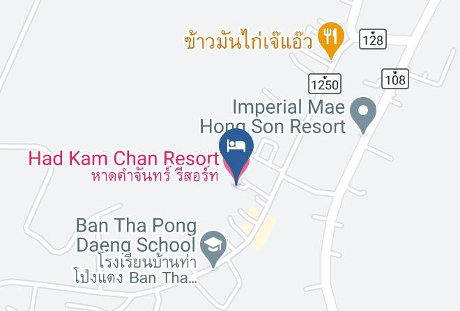 Amphoe Mueang Mae Hong Son - Had Kam Chan Resort Maps