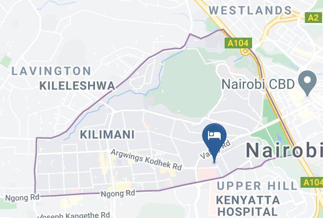 Nairobi - Hadassah Hotel Maps