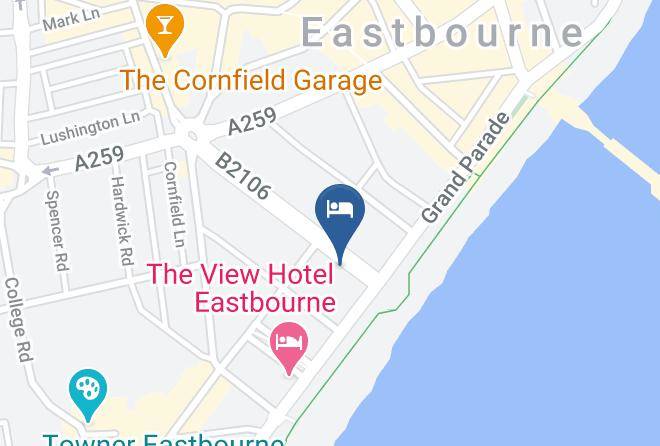 Haddon Hall Hotel Map