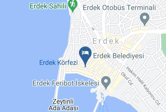 Erdek - Hadrian Hotel Maps