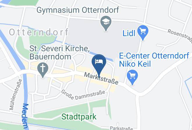 Cuxhaven - Haduloha Hotel Restaurant Biergarten Otterndorf Maps