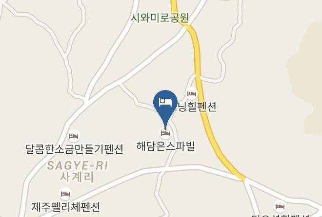 Hae Dam Eun Spavill Map - Jejudo - Seogwiposi