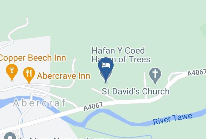 Powys - Hafan Y Coed Haven Of Trees Maps