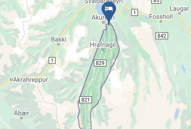Eyjafjararsveit - Hafdals Gistiheimili Maps