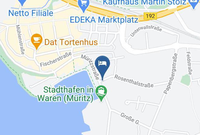 Mecklenburgische Seenplatte - Hafenblick Maps